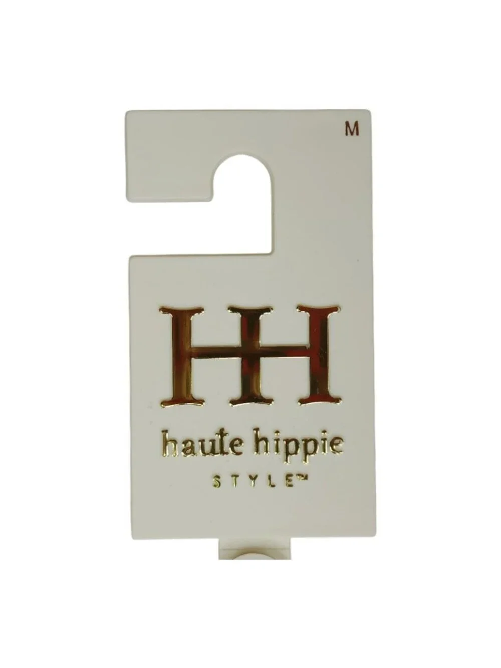 Haute Hippie Tan Leather Belt With Gold Buckle Womens Size M Vachetta